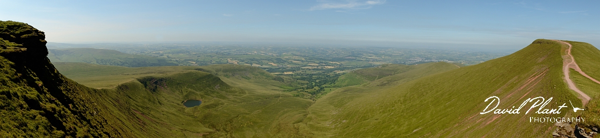 David Plant Photography - Wildlife Photography - Cwn Llwch - Brecon Beacons.jpg - View north including Pen Y Fan - Brecon Beacons