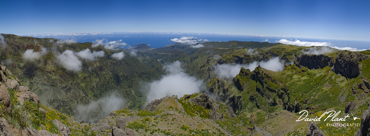 _DSC4496 Panorama.JPG - View from Pico do Arieiro - Madeira