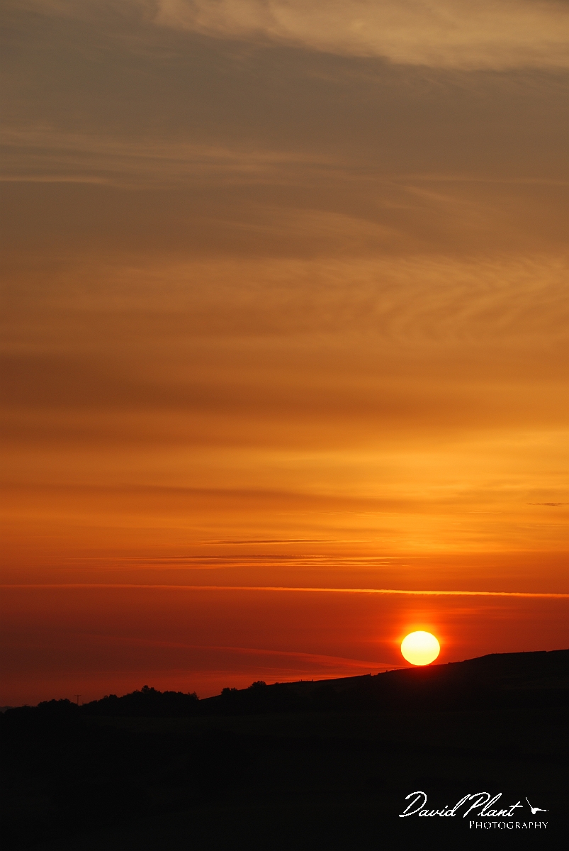 David Plant Photography - Wildlife Photographer - Sunrise - A.jpg - Sunrise over Weardale - County Durham