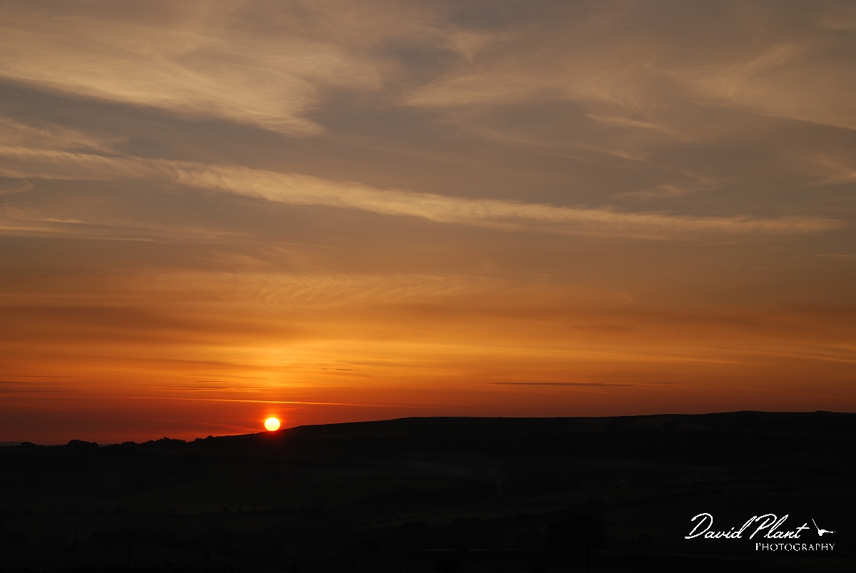 David Plant Photography - Wildlife Photographer - Sunrise - C.jpg - Sunrise over Weardale - County Durham