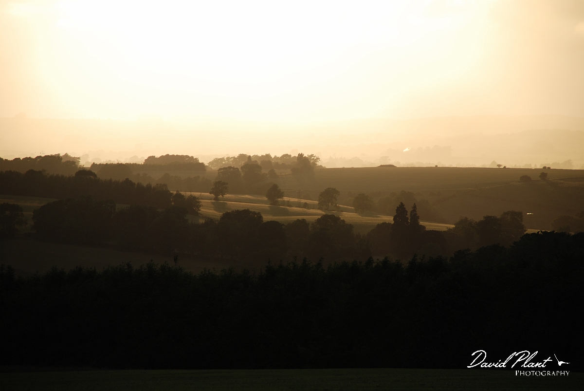 David Plant Photography - Wildlife Photographer - Sunset - J.JPG - Misty sunset - Gloucestershire